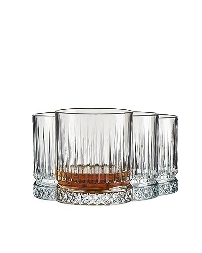 Pasabahce Glass Elysia Water Juice Whisky Tumbler 355 Ml 4 Pcs Set