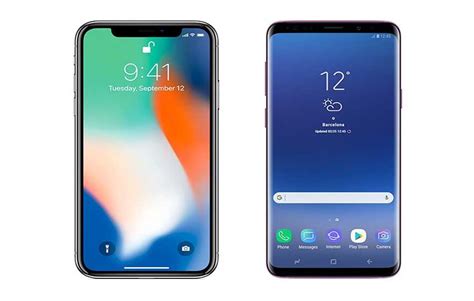 Samsung Galaxy S Vs Apple Iphone X Qual O Melhor Smartphone