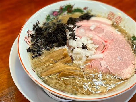 『豚煮干し背脂そば（醤油）950円』会津ばんだいらーめん 伊勢崎店のレビュー ラーメンデータベース