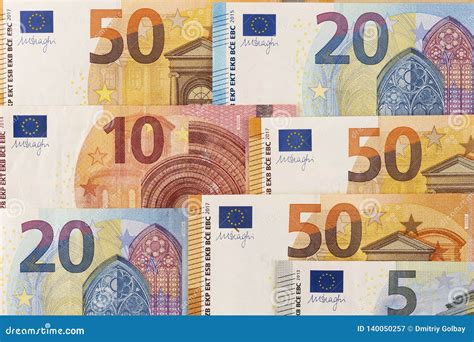 European Bank Notes Euro Currency from Europe Euros. Stock Image ...