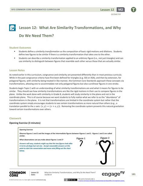 PDF Lesson 12 What Are Similarity Transformations And Why Do