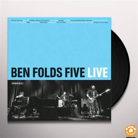 Ben Folds Five – Ben Folds Five Live [Vinyl] [2 LP] – Soda Records