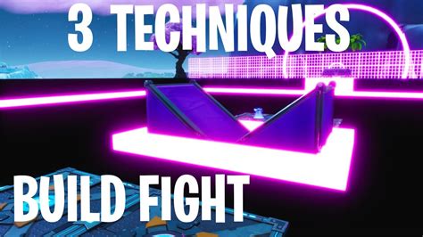 3 TECHNIQUES EN BUILD FIGHT UTILE YouTube