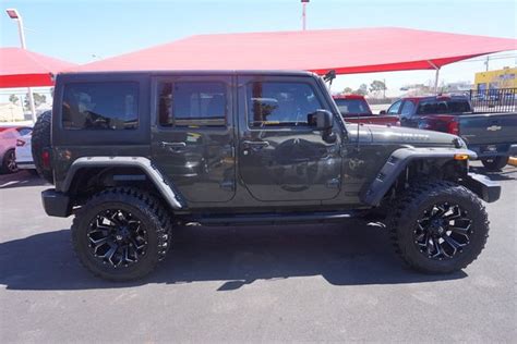 2015 Used Jeep Wrangler Unlimited Willys Edition 4x4 Lifted Premium Wheels Hard Top At Hot