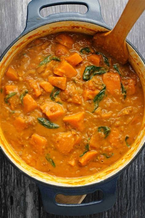 Rich And Satisfying Vegan Sweet Potato Curry Hearty Comforting And Insanely Good This Vegan