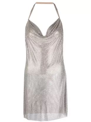 GIUSEPPE DI MORABITO Rhinestone Embellished Mini Dress