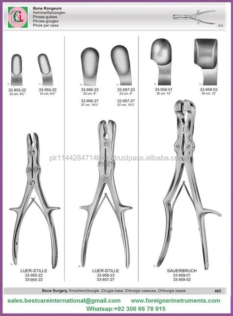 Surgical Luer Bone Rongeur Orthopedic Bone Rongeurs - Buy Beyer Bone ...