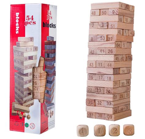 Jenga 54 Pcs Panda World