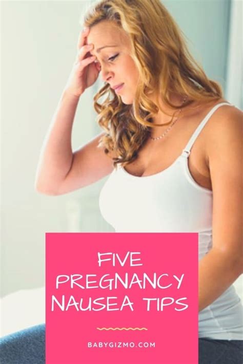 Pregnancy Nausea Tips