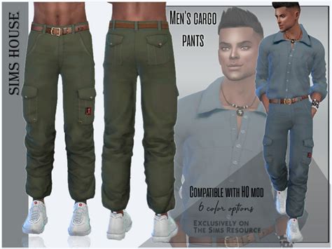 The Sims Resource Men S Cargo Pants