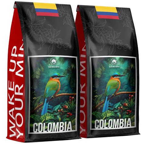 KAWA ZIARNISTA KOLUMBIA 2kg Świeżo Palona 100 ARABICA BLUE ORCA