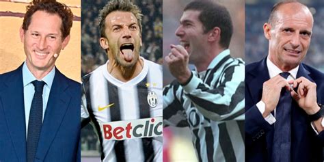 Pagina Juve Elkann Del Piero Allegri Zidane Tutti Ricordano