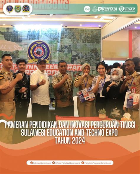 Politeknik Pelayaran Barombong Mengikuti Event Pameran Pendidikan Dan