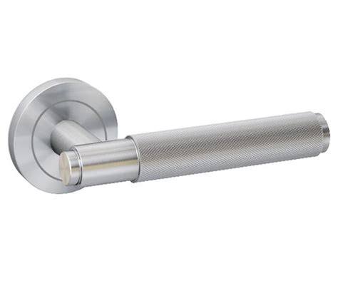 Intelligent Hardware Knurled Latch Pack Including Handles On Round Rose