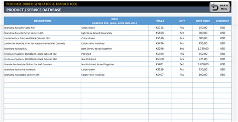 Excel Purchase Order Template - Ready to Download