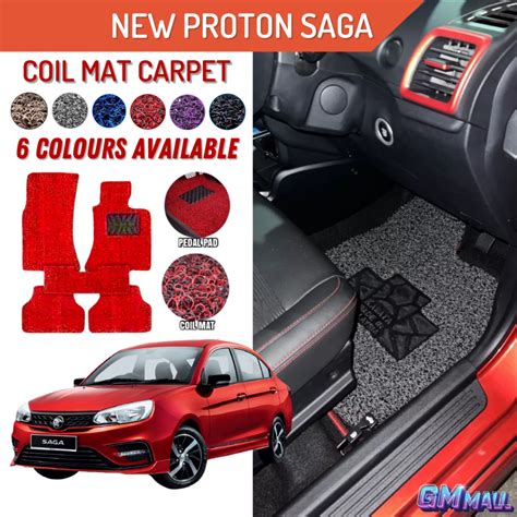 NEW PROTON SAGA Carpet Set Car Floor Coil Carpet Mat Karpet Lapik