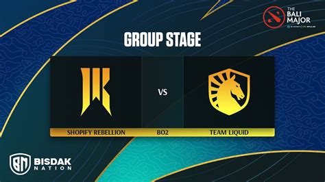 Bisaya Team Liquid Vs Shopify Rebellion Game Bo Bali Major