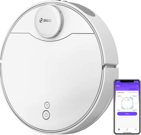 Робот-пылесос 360 Robot Vacuum Cleaner S9 White купить | ELMIR - цена ...