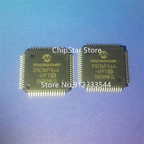 5 50pcs PIC16F946 I PT PIC16F946 TQFP64 8Bit Microcontrollers MCU 100