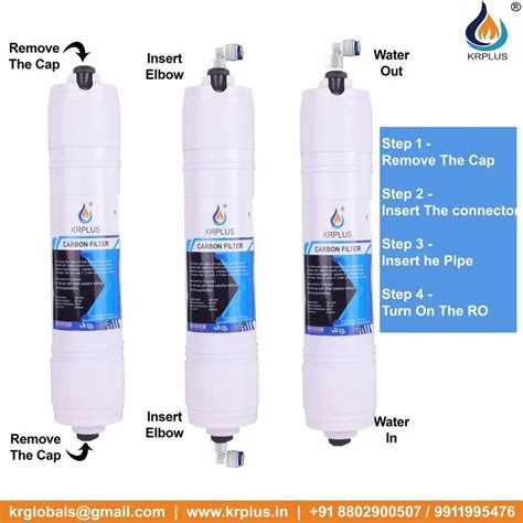 Cruze Gold Inline Sediment Filter At Rs Piece Water Purifier