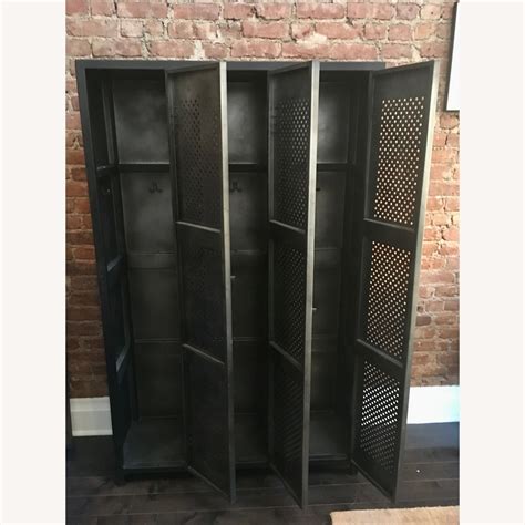 Restoration Hardware Vintage 3-Door Locker - AptDeco