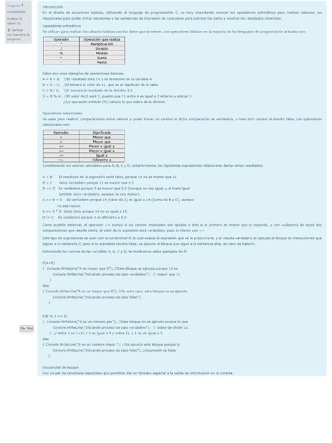 Programación Estructurada Puntos Extra 2 Autocalificable Programación