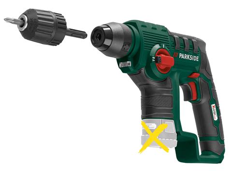 Marteau Perforateur Sans Fil Avec SDS Plus 12 V PARKSI