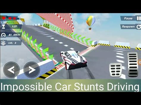 Impossible Car Stunts Driving Sport Car Driving Simulator 2023 GamePlay