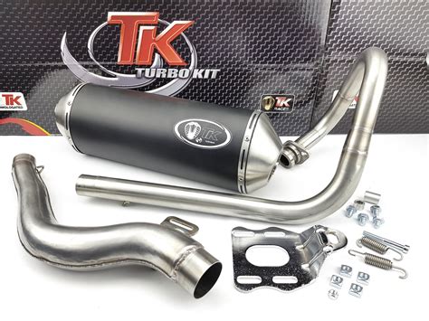 Turbo Kit Road Edelstahl Auspuff Rieju Mrx Beta Re Takt Ac T