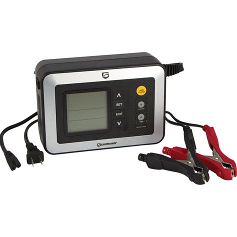 Strongway 7 Stage Smart Charger And Battery Tester —12 Volt Northern Tool Equipment