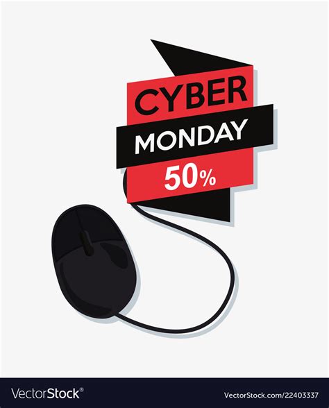 Cyber monday shop Royalty Free Vector Image - VectorStock