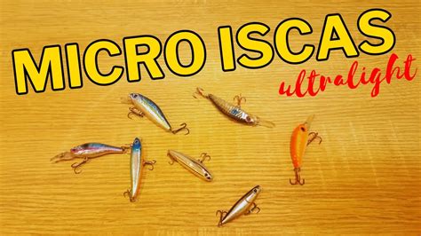 Iscas Artificiais Ultralight A Es De Iscas Pesca Ultralight Isca