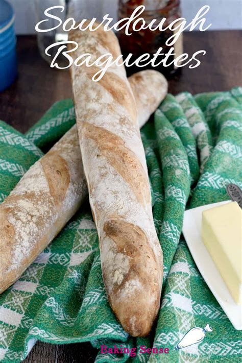 Sourdough Baguettes Baking Sense®