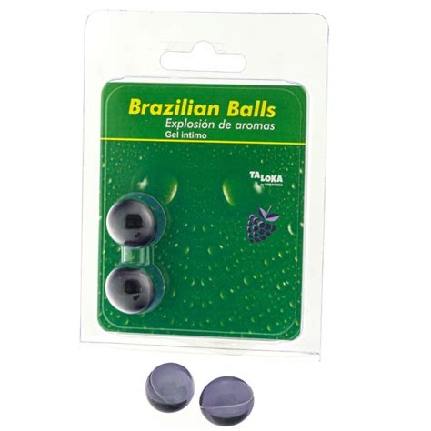 TALOKA BRAZILIAN BALLS GEL ÍNTIMO FRUTAS DEL BOSQUE 2 BOLAS Lilith