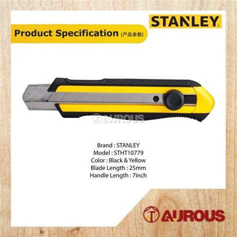 STANLEY QUICK POINT DYNA GRIP SNAP OFF BLADE KNIFE 25MM STHT10425 8