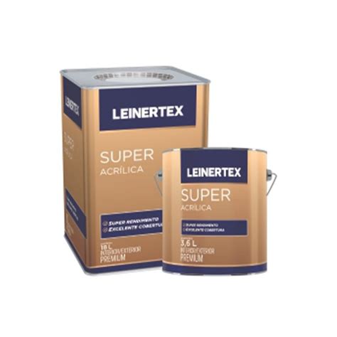 Leinertex Tinta Acr Lica Semi Brilho Use Tintas