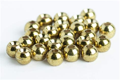 Tungsten Beads For Fly Tying Pack Metallic Olive Mm