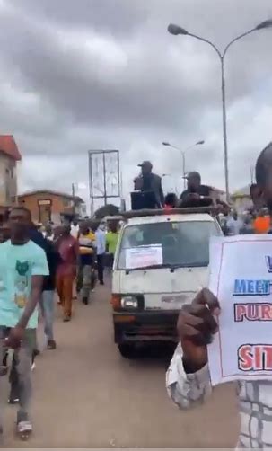 Enough Is Enough Enugu Residents March Against Monday Sit At Home