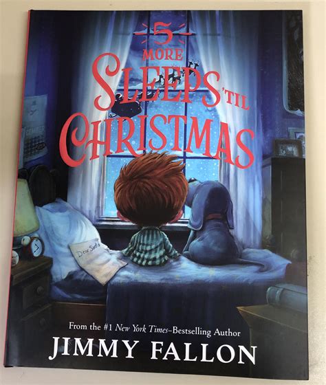 5 More Sleeps ‘til Christmas New Picture Book Hardcover Illustrated