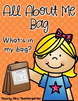 All About Me Bag - FREE | All about me preschool, All about me preschool theme, First day of ...