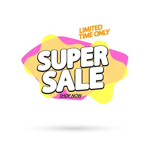 Premium Vector Super Sale Banner Design Template Vector Illustration