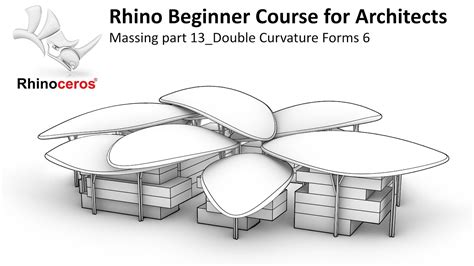 14 Rhino Beginner Course For Architects Massing Part 13 Double