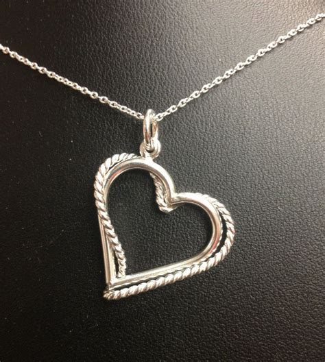 Sterling Silver Double Heart Necklace 49 95 Via Etsy Double Heart