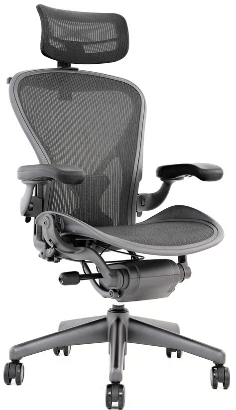 Buy Aeron Chair By Herman Miller Highly Adjustable Graphite Frame