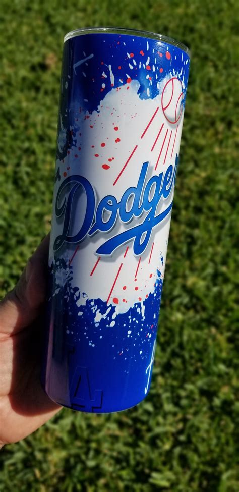 Dodger Tumbler Dodgers Cups Los Angeles Dodgers Sublimation Cup Dtf