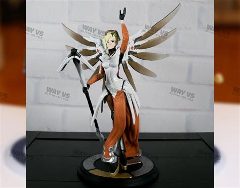 Overwatch Mercy 3D Prints STL File Etsy UK