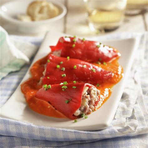 Arriba 104 Imagen Pimientos Del Piquillo Rellenos De Atun Y Huevo Duro