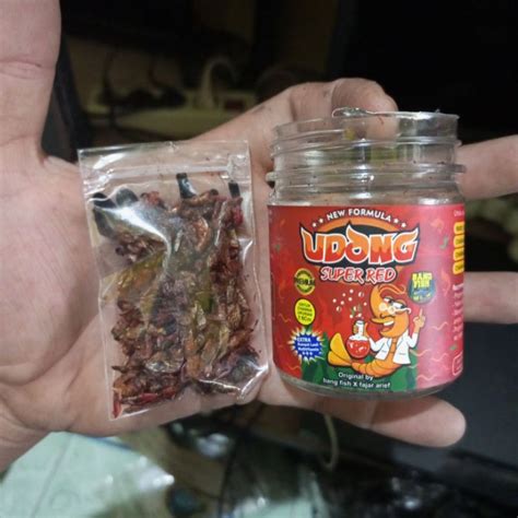 Jual Udang Super Red Repack Gr Original Produk Bang Fish X Fajar