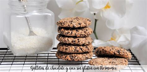 Galletas De Chocolate Y Coco Sin Gluten Con Thermomix Recetas Para