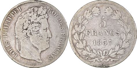 Frankreich Francs A M Nze Louis Philippe Paris S Silber Km